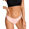 DEANGELMON Seamless Thongs for Women No Show Thong Underwear Women