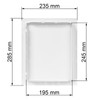 Vent Systems 8'' x 10'' Inch White Metal Access Panel
