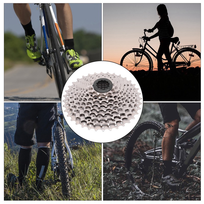 BOLANY Mountain Bike 9 Speed Freewheel Bicycle 11‑36T Cassette Flywheel