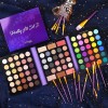Kit De Maquillaje Profesional Paleta De Maquillaje+cepillos Desnudo