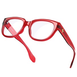 VISOONE Retro Round Blue Light Blocking Glasses with Anti Computer Glare for Gaming Women and Men BLAZE