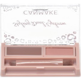 Canmake Styling Dual Eyebrow 03 Rose Fog Wax Base x Powder Base Fluffy 3D Eyebrow, 1 Piece (x1)