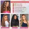 Leximi Honey Blonde 13x4 Deep Wave Lace Front Wigs Human