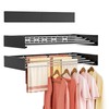 Vasunray Wall Mounted Clothes Drying Rack Folding Indoor, Foldable Laundry