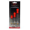 ZWIM 3pcs Clear Loaded Pellet Waggler Carp Fishing Float Set