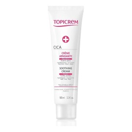 Crema Calmante Cica Topicrem Piel Sensible Irritada 100ml Hipoalergénica