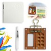 6 Piece Sketchbook Palette Set, Portable Sketchbook Palette, Wooden Travel