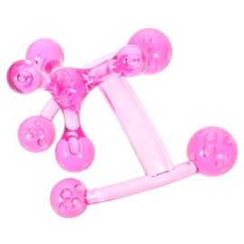 KOMBIUDA 2pcs Handheld Massager Tool Compact Portable Body Massage Knobs for Neck and Lightweight Design for Go Use Essential Oils