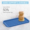 EG-SIPRO Silicone Sponge Holder, Large 10" Kitchen Sink Organizer Tray,