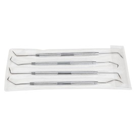 Performance Tool W80749 4-Piece Precision Pick & Hook Set with Stainless Steel Tips - Ideal for Jewelers, Mechanics, Fishermen, Gun Repairs, and More