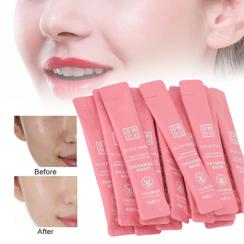 20Pcs Moisturizing Sleeping Face Facial Mask No Wash Mask for