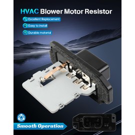 ECCPP AC Blower Motor Resistor Fit for 1997-2003 for Toyota Camry/1999-2003 for Toyota Solara HVAC Heater Blower Resistor Control Module RU322, RU322T, 3A1215, 8713833030, 8713833060 Replacement