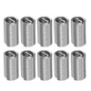 HARFINGTON 10pcs Wire Thread Inserts M10 x 1.5 3D 304