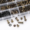 480 Pieces Chicago Book Screws Kit, M4/M5 Chicago Screws, Screw