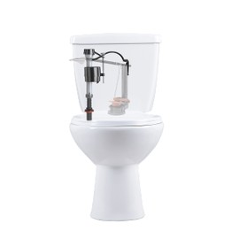 Fluidmaster K-400A-5004 Universal Toilet Fill Valve and 2 in. Toilet Flapper Repair Kit