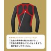 CW-X Men's JYURYU (Long Sleeve), Mesh Type, Sweat Absorbent, Quick