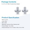 LANXIRE 1/4" Male to 1/4" Male Threaded Tripod Screw Adapter,
