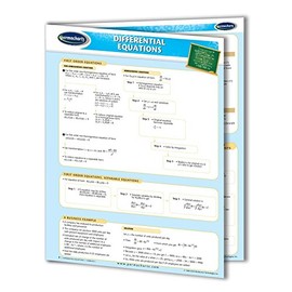 Differential Equations Guide - Math Quick Reference Guide by Permacharts
