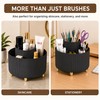 Rotating Makeup Brush Holder Organizer for Vanity Storage – 360°