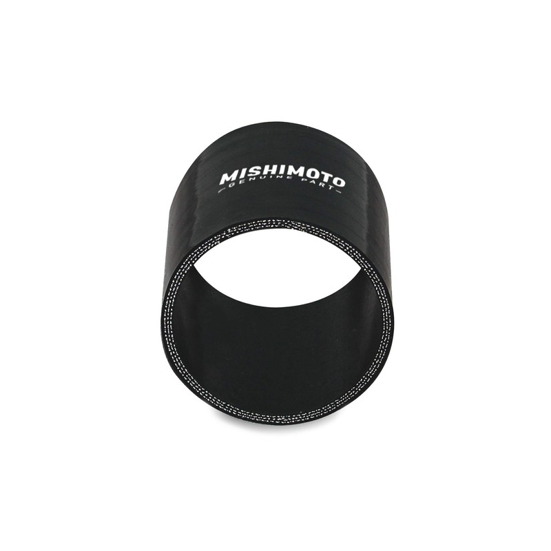 Mishimoto 2.5" Straight Coupler, Black