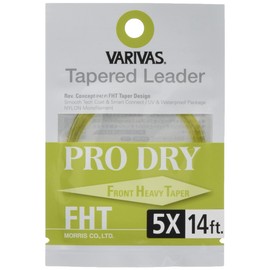 VARIVAS Harris Tapered Leader Pro Dry FHT 11ft 5X TL-40