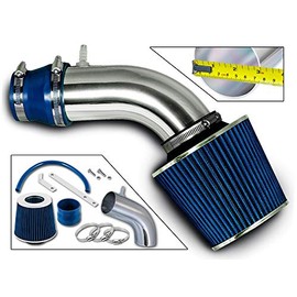 Rtunes Racing Short Ram Air Intake Kit + Filter Combo BLUE Compatible For 12-15 Kia Rio / 11-17 Hyundai Accent 1.6L / 11-17 Hyundai Veloster Gdi 1.6L Engine / 11-13 Hyundai Elantra 1.8L …
