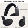 【3 in 1】 Silicone Case for Beats Studio Pro, Anti-Scratch