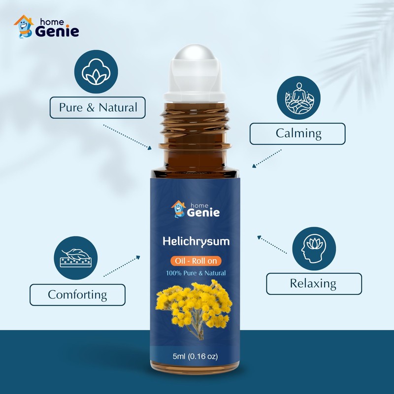 Home Genie Pure & Natural Helichrysum Essential Oil Roll on