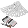 100pcs Double Edge Razor Blades Stainless Steel Shaving Blades for