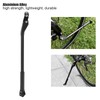 Aluminium Alloy Adjustable Bike Kickstand Side Stand Accessory for 24-29inch