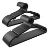 ABHENG 50 Pack Clothes Hangers, Non Slip Plastic Coat Hangers,