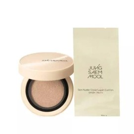 Jeongsaemmul JUNGSAEMMOOL Skin Nuder Cover Layer Cushion Original + Refill Medium / 정샘물 스킨 누더 커버레이어 쿠션 본품+리필 미디엄