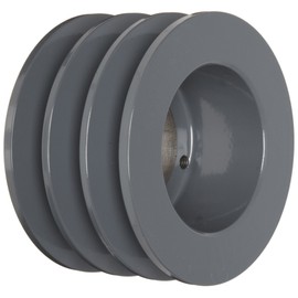 TB Woods 543B Classical V-Belt Sheave, B Belt Section, 3 Grooves, SD Bushing required, Cast Iron, 5.75" OD