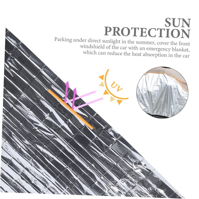 BIUDECO Insulation Emergency Blankets Set of Windproof Essential for Hiking