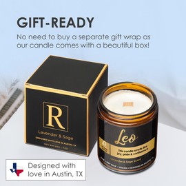 Leo Candle Zodiac, Leo Zodiac Candles, Leo Astrology Gifts for Women & Men, Leo Gifts for Women, Leo Birthday Gifts for Women, Leo Zodiac Gifts for Women, August Birthday Gifts for Leo Women Lovers