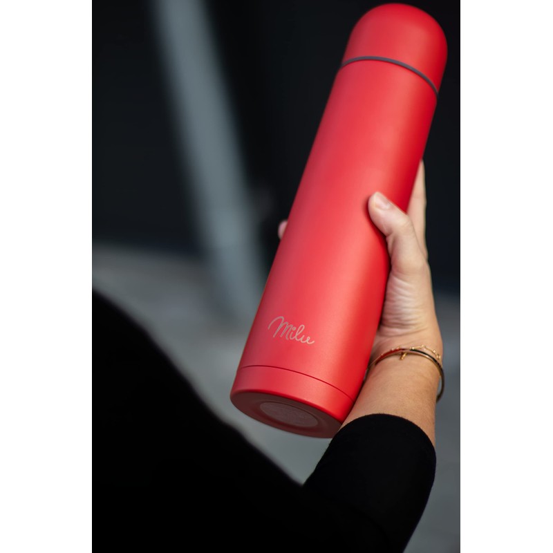Milu Thermos Flask, Insulated Flask, 1 L, 750 ml, 500