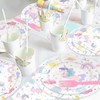 AEMUYA 96-Piece Unicorn Party Supplies Set - Magical Pastel Rainbow