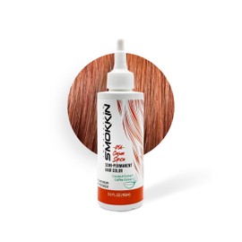 Smokkin Semi-Permanent Hair Dye 056 Cajun Spice – Intense Vibrant Cajun Spice Color with Coconut & Coffee Extract – Vegan, Ammonia-Free, Peroxide-Free, Alcohol-Free – 5.5 fl oz / 162 ml