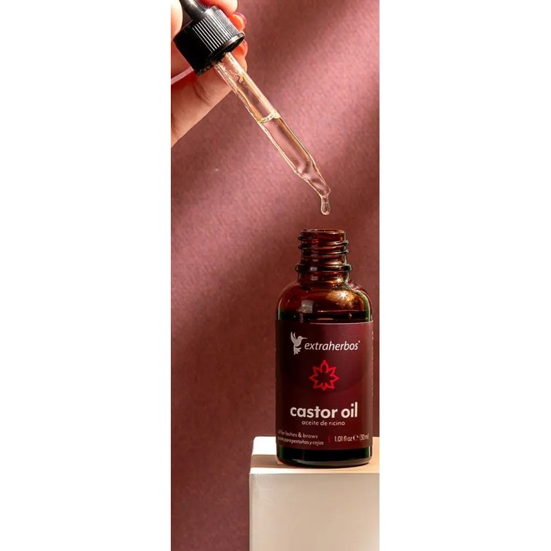 Aceite De Ricino Puro, Para Pestañas Y Cejas Aplicadores