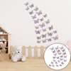 WELANE 3D Butterfly Wall Decor Stickers, 24 PCS Removable Butterfly