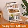 Bread Box, Bread Box for Kitchen Countertop, Large Bread Storage