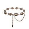 TOPACC Rodeo Belts for Women Bronze Western Chain Belt Cowgirl