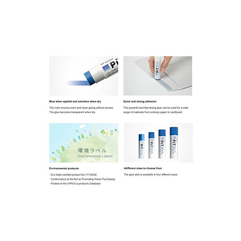 Tombow Stick Glue Off Pit XS PT-XSC Glue Stick