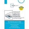 Mainstays Waterproof Fitted Vinyl Mattress Protector - King 78"X80"X12" Deep