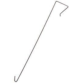Nissa Chain Door Hook, 11.8 inches (300 mm), Reference Working Load 2.2 lbs (1 kg), A-1004, Brown