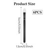 6 Pcs Eye Shadow Brush Silicone Makeup Applicator Silicone Makeup