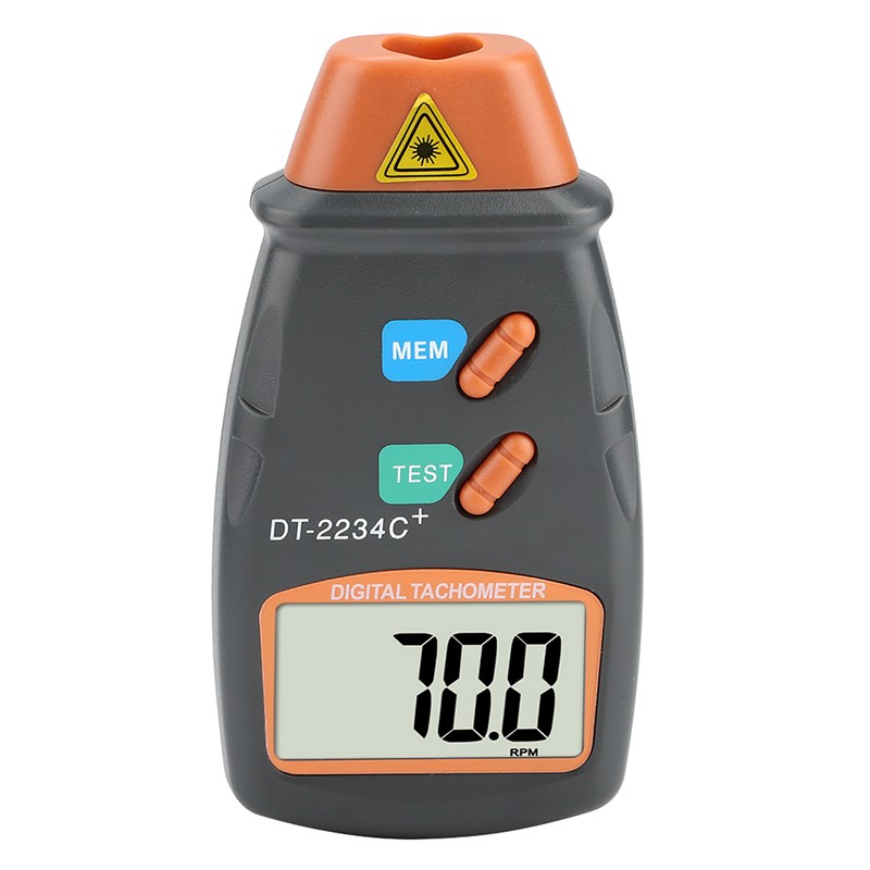 Digital Handheld Laser Tachometer Non Contact RPM Tester Speed Meter