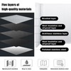 KOBSAINF 4-Sided Foldable Oil Splatter Guard, Stainless Steel for Frying