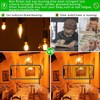 Tiqian 6-Pack E12 Base 60W 120V B10 CTC Incandescent Clear