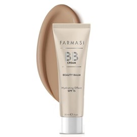 FARMASi Bálsamo De Belleza Make Up Bb Cream, Base De Maquillaje De Cobertura Total, Corrector, Crema Hidratante Bb Cream Para Todo Tipo De Piel, 1 Fl. Oz./30 Ml (Bronceado)